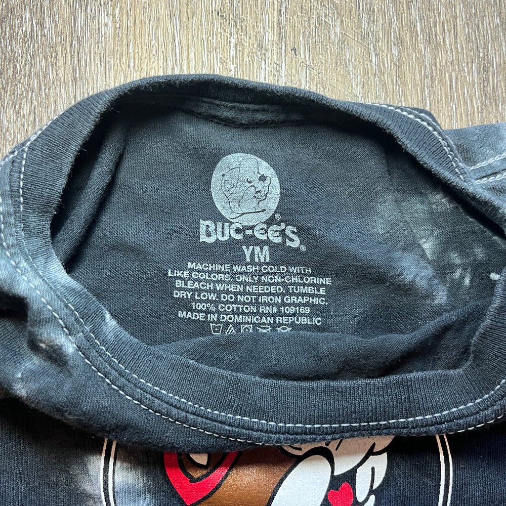 Buc-ee's I'm Just Here for the Snacks Tie Dye Tee - Picture 3 of 4